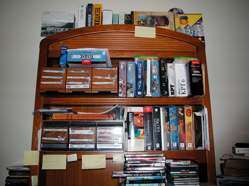 Software on the shelves