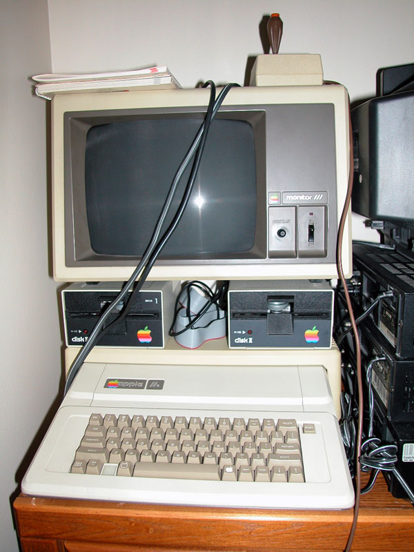 My first computer, apple IIe